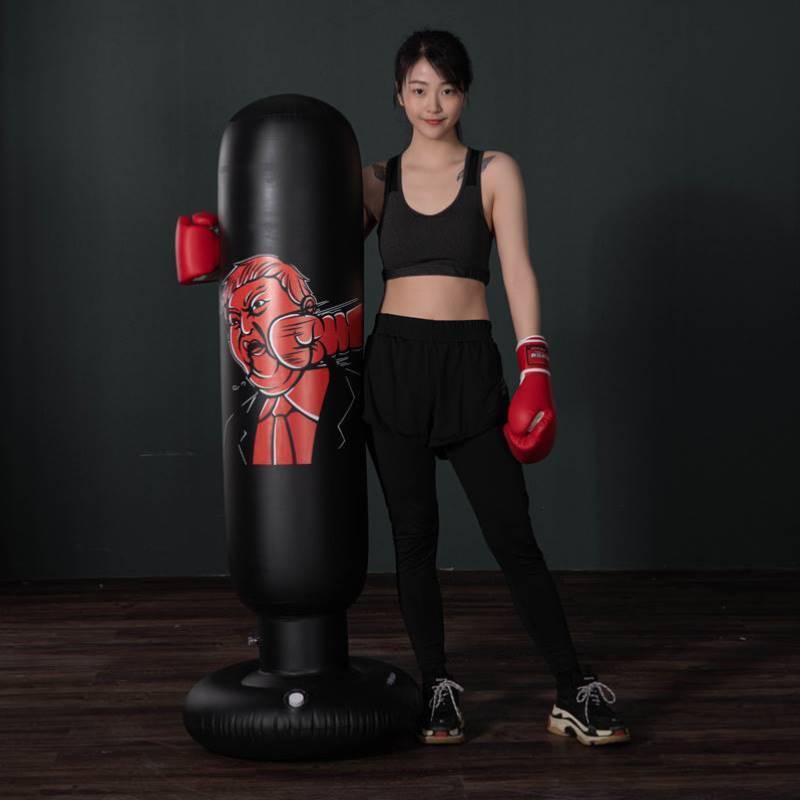 Sports children's inflatable boxing poles don't fall