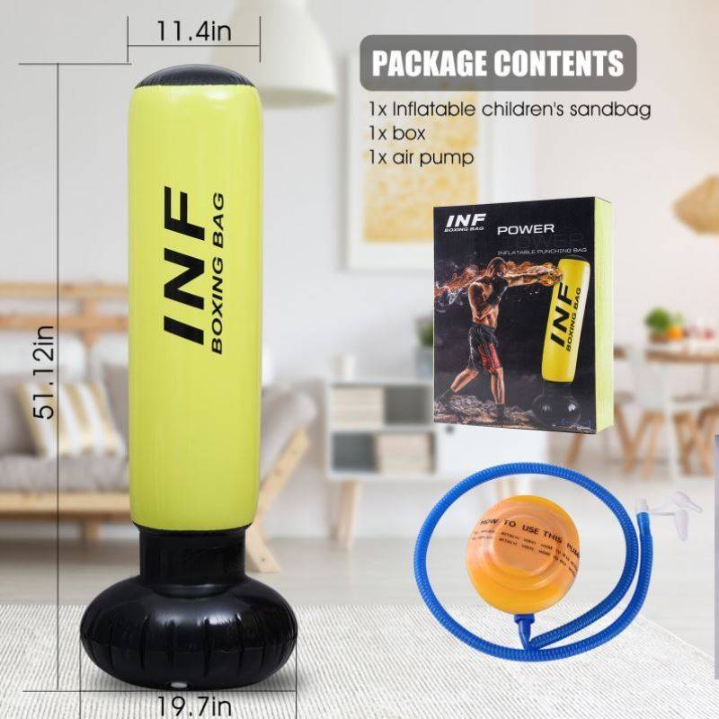 Strike without filling the air column boxing bag, not few sports toys vertical stalls home strike pillar bag equipment