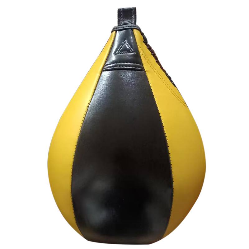 Pear ball, black and yellow