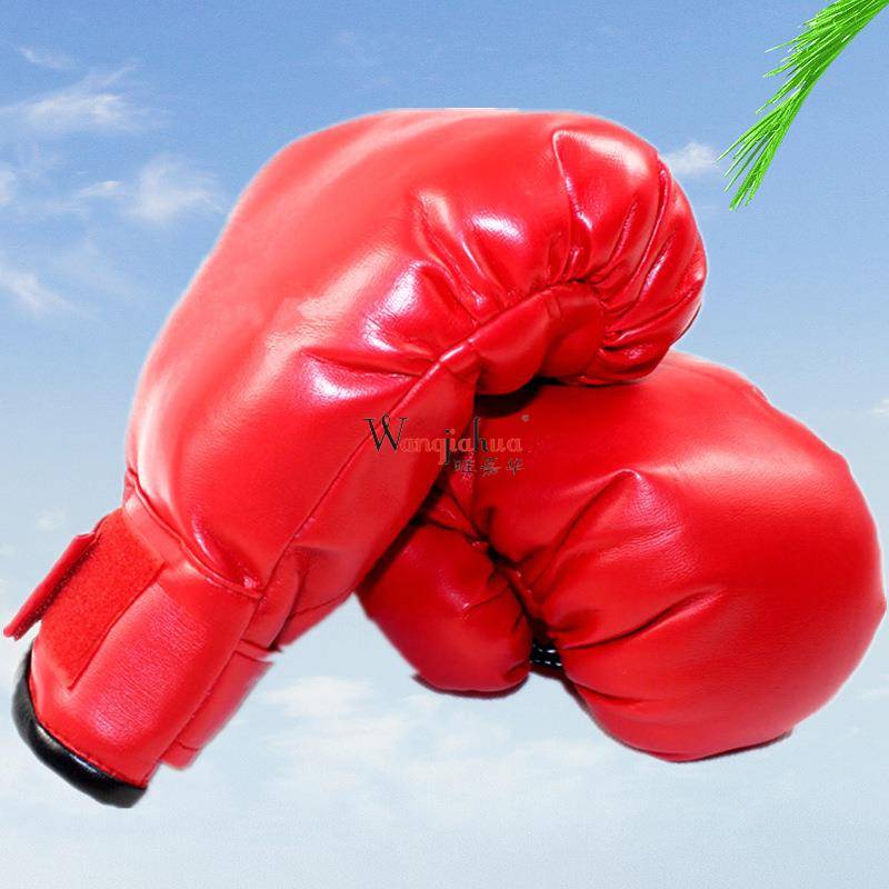 Manufacturers sell children's boxing covers artificial leather leather LOGO sports fitness gloves