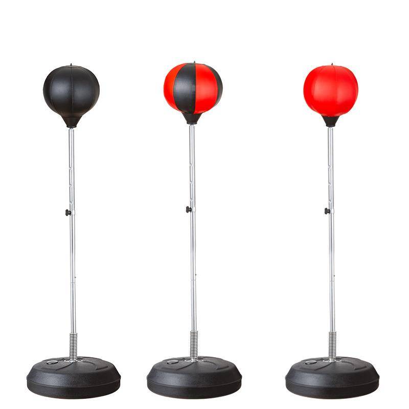 Vertical boxing speed ball reactive training adult children's tumbler sandbag reaction target house fitness equipment