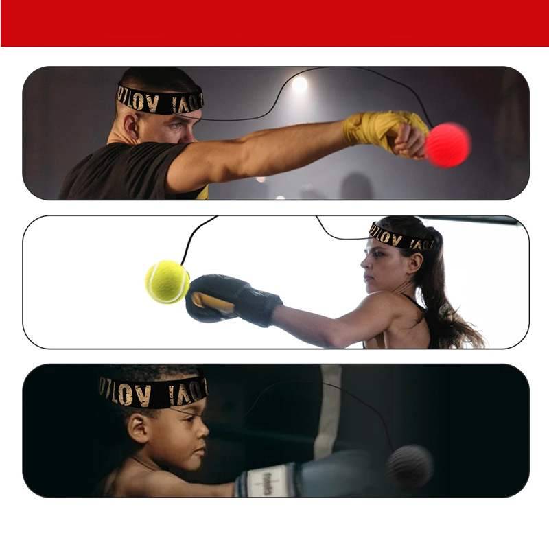 Head -wearing reaction ball boxing speed ball