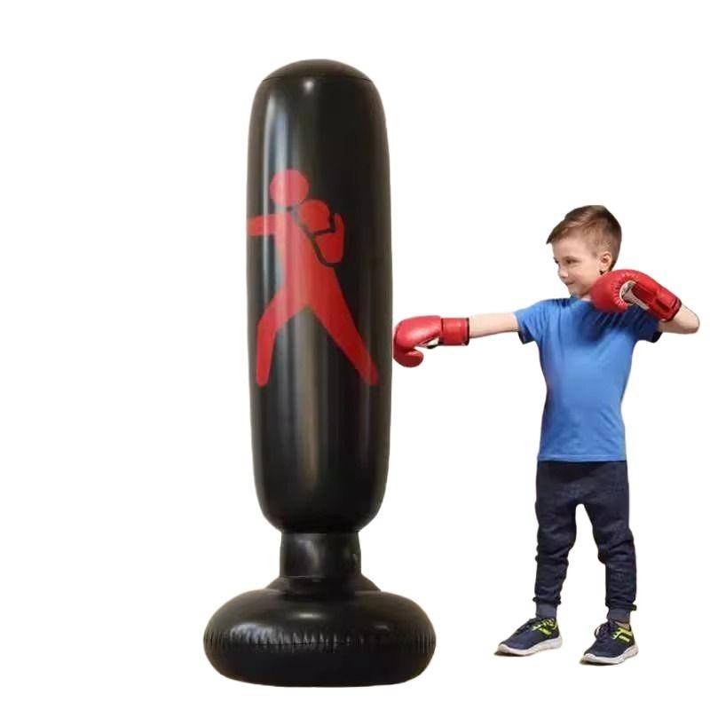 Children's Turn Pochonian Boxing Sand Bag Boxing Boxing target Sand Buns Family Blood Reacting Children's Declacing Training Equipment