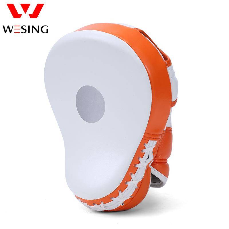 Nine -day Yaman Thai Thai Thai Boxing Hand Target Super Fiber Men's thick foot target PU reaction training boxing target cross -border