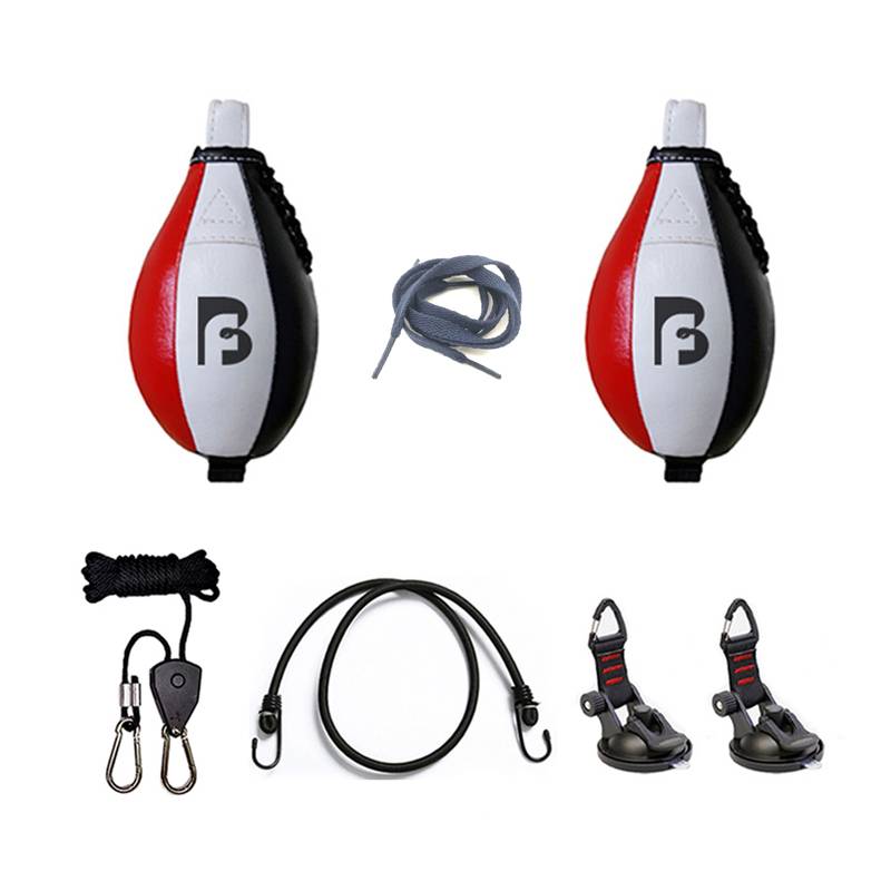Red, white and black (double ball)