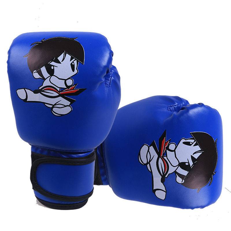 Child cartoon blue