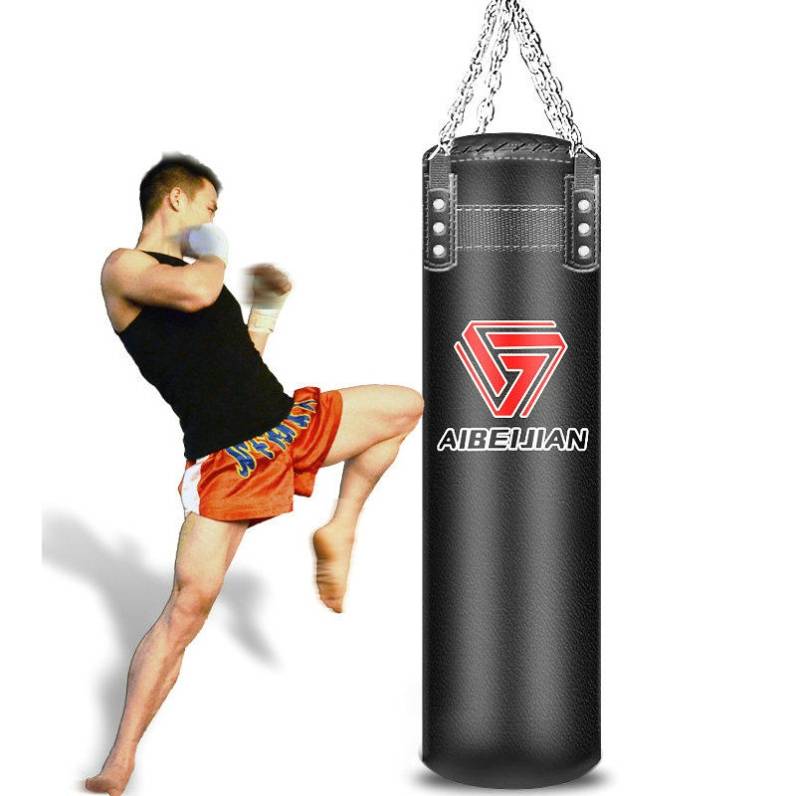 Boxing sandbag hanging household vertical formula does not fall Weng San sand bags, martial arts children's adult sports fitness equipment