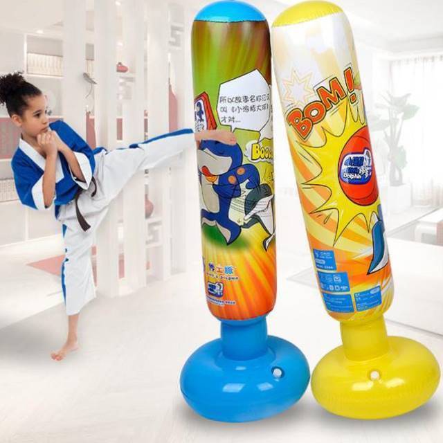 Inflatable family does not fall, equipment inflatable, furnishings, boxing columns, young sports fighting special large air bag training device