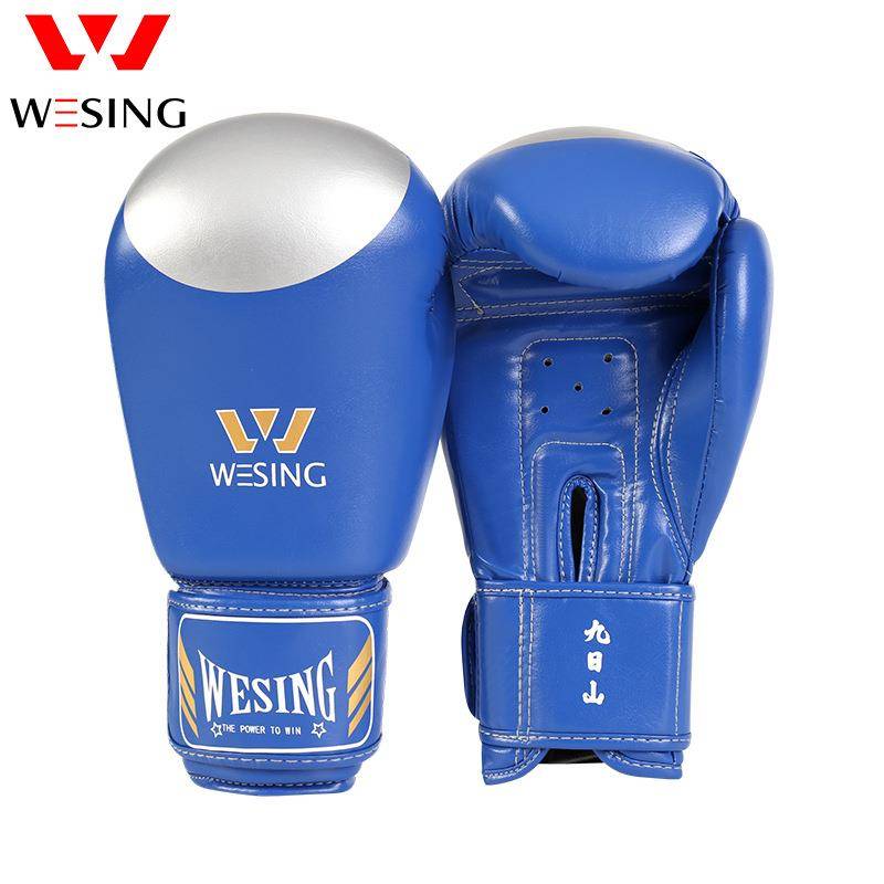 Nine -day Mountain Boxing Sanda Gloves Applicable for Sports Protective Accessories PU Material Adhesive Format 1109C