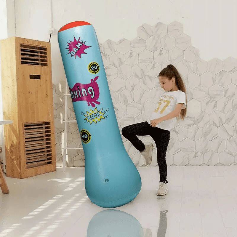 Fallheld boxing sand bag inflatable boxing pillar stand -up sandbag adult home use training equipment children's appliance children