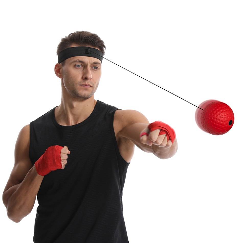 Head -style boxing reaction ball Children's focus training ball to decompress adult fitness rebound speed ball