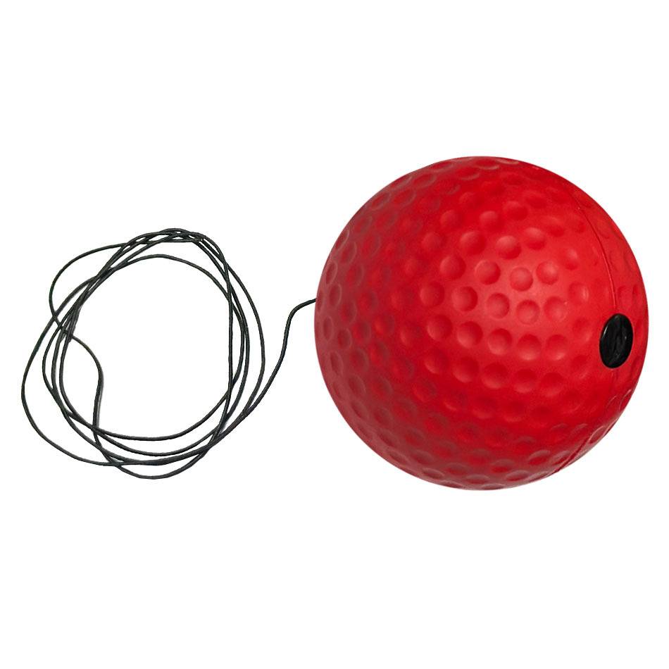 Single red softball