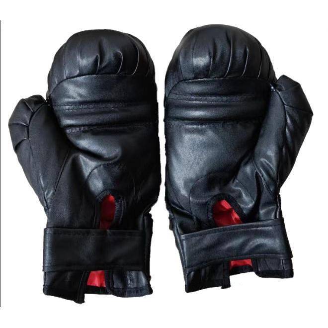 Normal adult boxing. Black