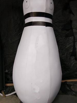A bowling ball