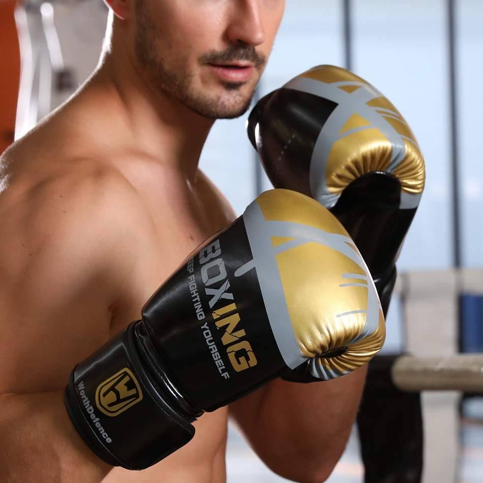Boxing gloves men and women fitness children adult adolescent Taekwondo Sanda fight fighting training