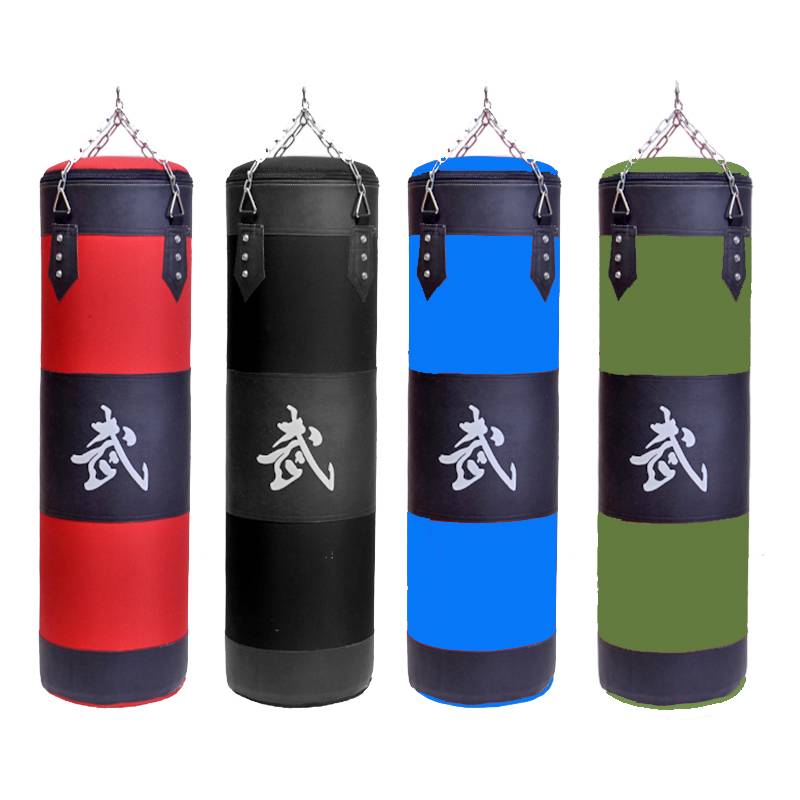 Three -layer boxing sandbags boxing gloves hanging adult children gloves gloves sandbag stand -up home training discharge