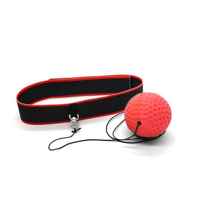 Eight-word button + red hard ball