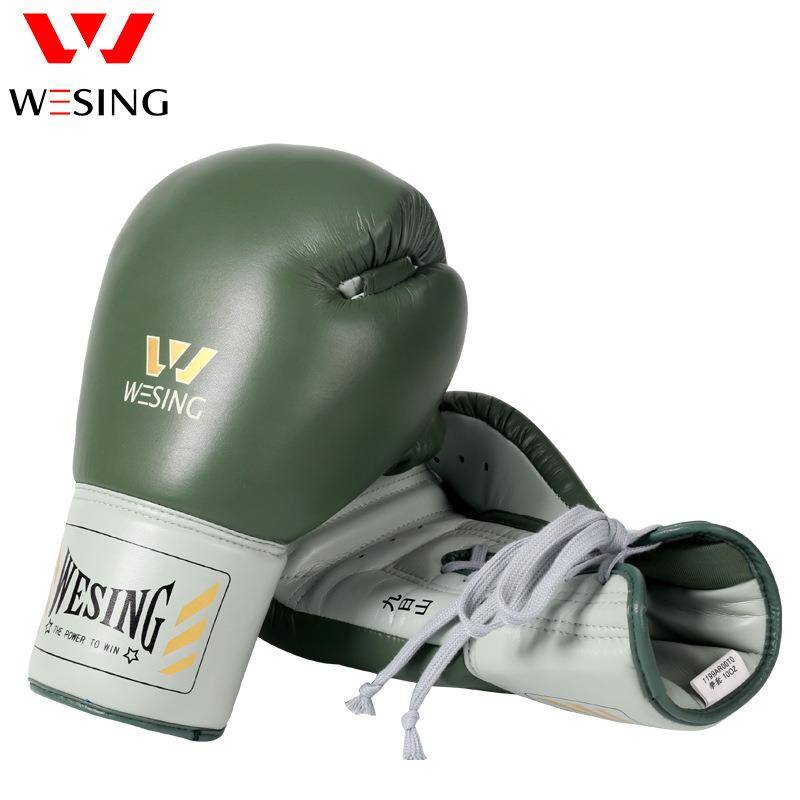Nine -day Shan Shan Gloss Boxing Gloves Series Stand Bucking Gloves Polishment Training Sand Bags Adult Fighting Gloves