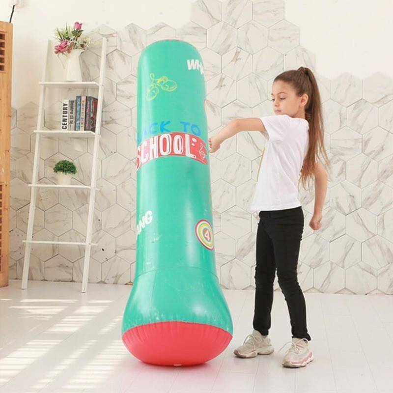 Qi Bag Boxing Package Sanda Sanda Trainer Large Family Pillar Disterpinning Children Equipment Children Equipment