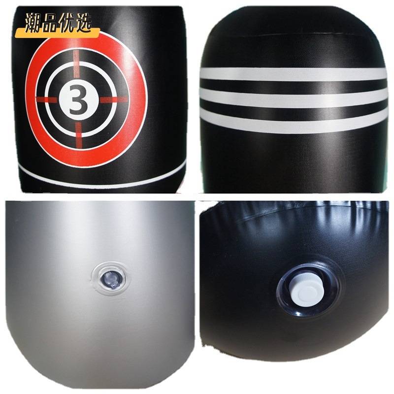 New vertical inflatable boxing column fitness PVC inflatable boxing sandbags thickened children's tumbler spot