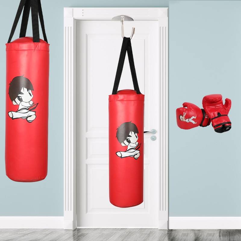 Children's boxing sandbag glove set Hanging boys Sanda training equipment can be demolished for children sandbags