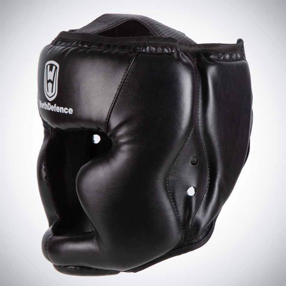 The new headhole adult children's face -to -face boxing, boxwondo scatter helmet, head fighting training gear