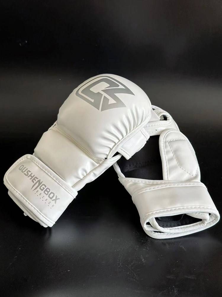 Professional MMA boxing glove Children with thickened boxing peak fighting men's scattered sandbags half -finger gloves adult