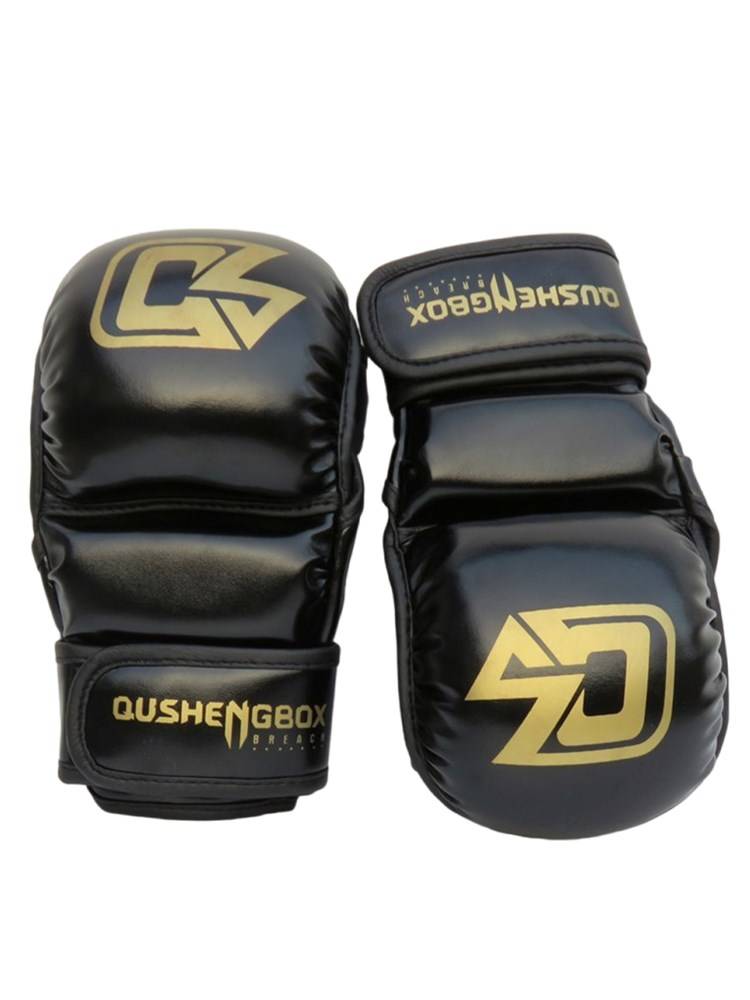 Professional MMA boxing glove Children with thickened boxing peak fighting men's scattered sandbags half -finger gloves adult