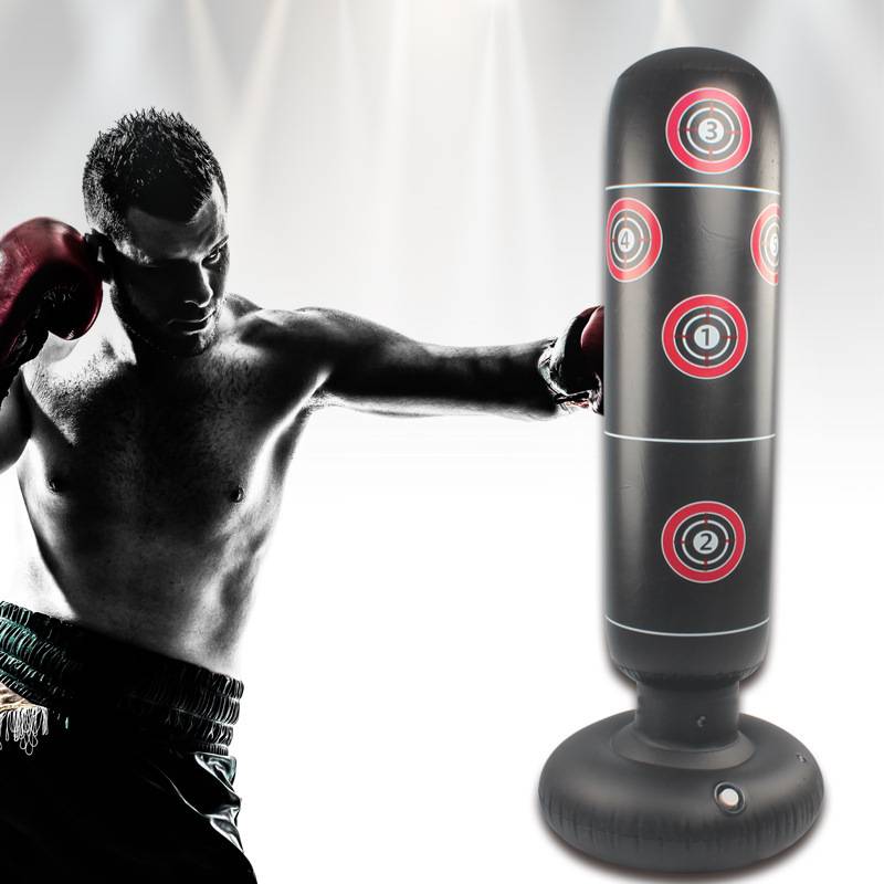 Thicked fitness adult children's vertical boxing columns, tumbler sandbags sandbags leaked anger and venting the pillars