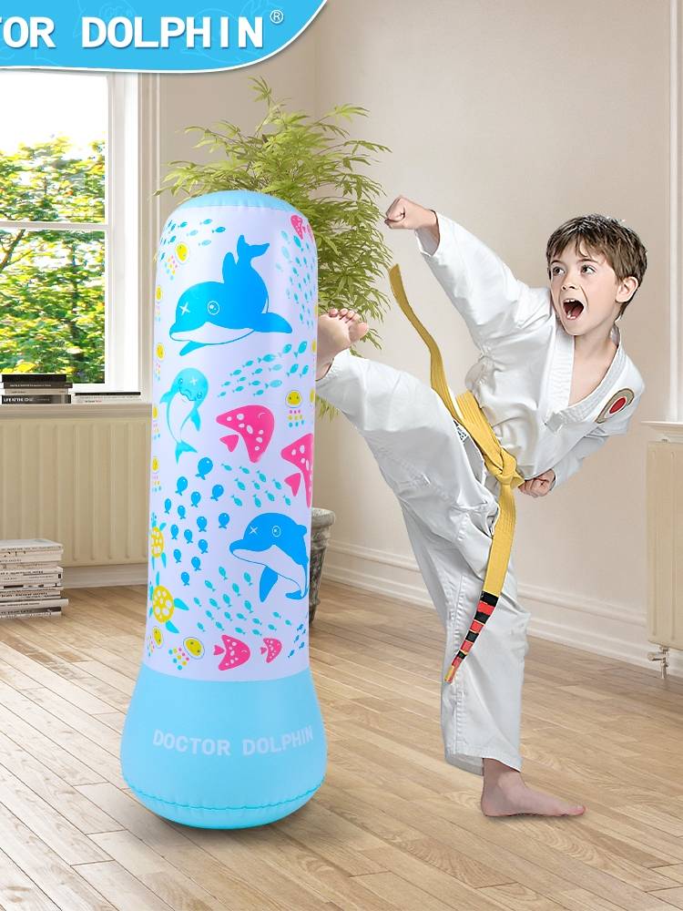Vice children's adult fitness sports sand bag inflatable boxing pillars with gloves with gloves repair glue pump