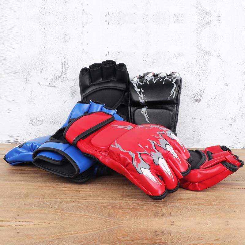 Boxing gloves adult children scattered fighting gloves Thai boxing training MMA boxing gloves