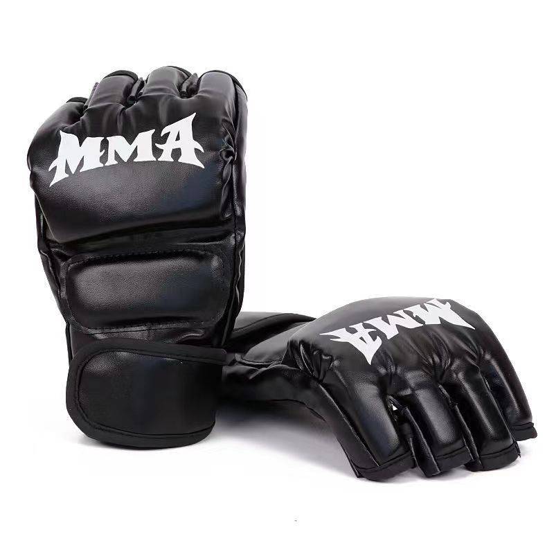 Large boxing gloves -- black