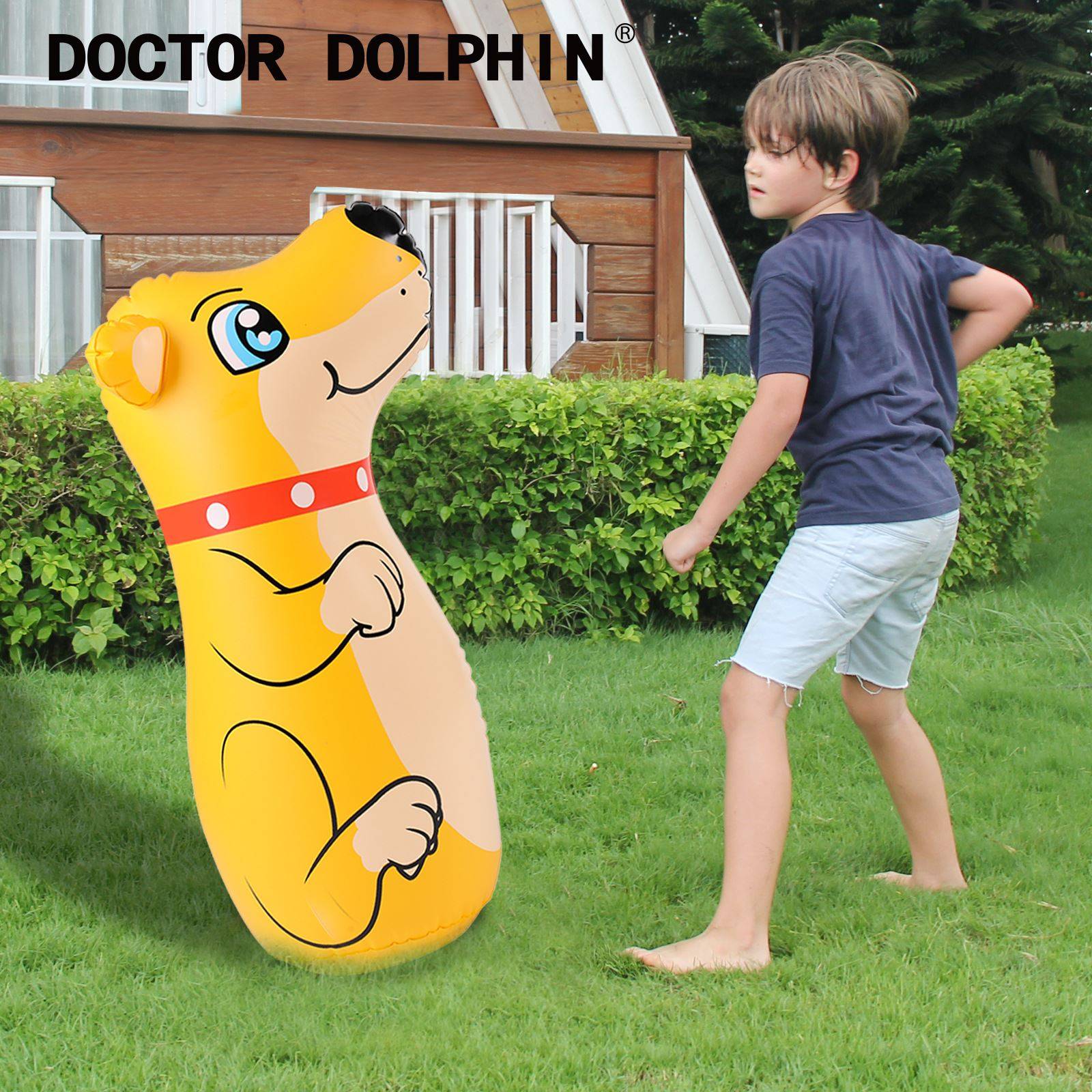 Thickened Extra -Whenea Downship Sand Bag toy Children's Boxing Exercise Flame Sand Bag Fitness