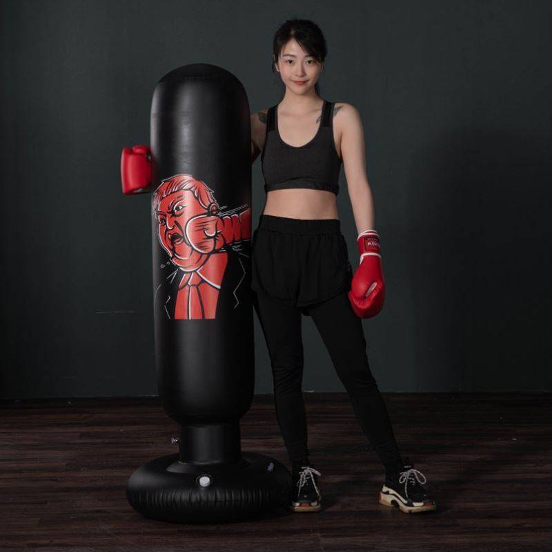 Sports children's inflatable boxing poles don't fall