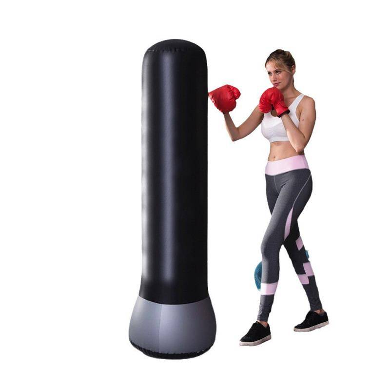 Children's inflatable boxing column sandbags sandbag household vertical tumbler Sand bag child boxing target boxing training equipment
