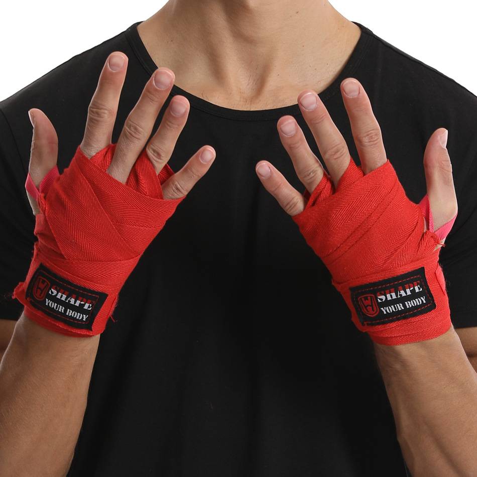 The new 3 -meter boxing strap Muay Thai men and women adult fights scattered with cotton band bandage hand cloth