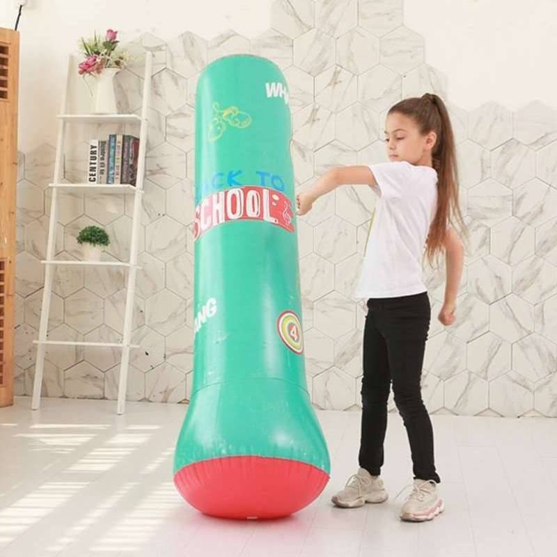 New Sanjie Qi Pillar Boxing Boxing Thick toy Family Package No Manufacturers Explosion Sports Family Declaim