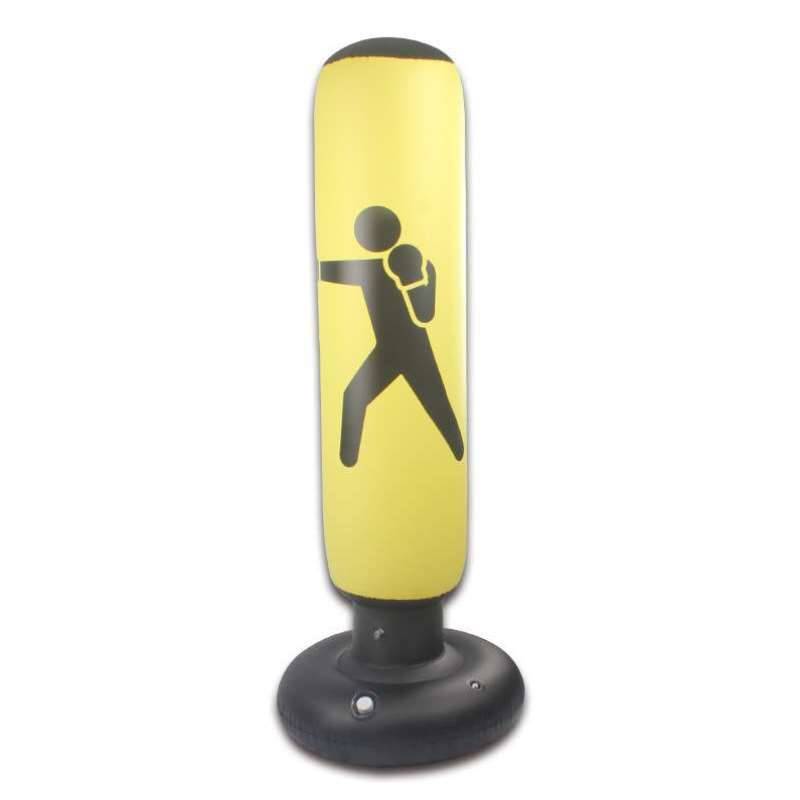 New sports fitness number pressure inflatable toy ground fighting big bag, no pillar explosion equipment boxing thickened