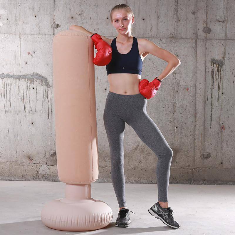 Creative new velvet inflatable boxing column Adult fitness sandbags Thicked children, no pillars,