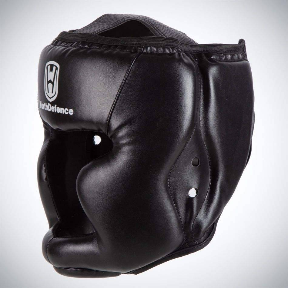 The new headhole adult children's face -to -face boxing, boxwondo scatter helmet, head fighting training gear