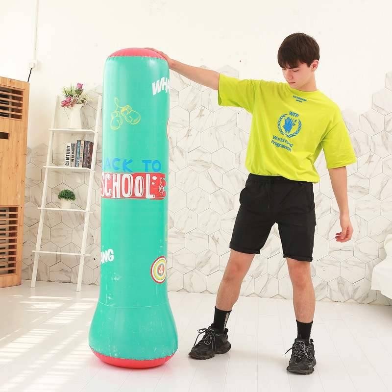 New boxing column adult fitness sand bag children's thickened organs leak out of anger and strike column toy column gift