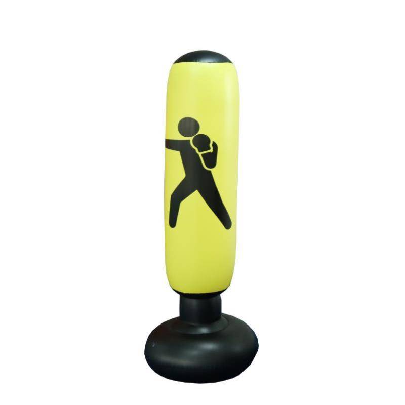 Fitness does not fall into boxing and inflatable children's inflatable boxing column scattered thick family.
