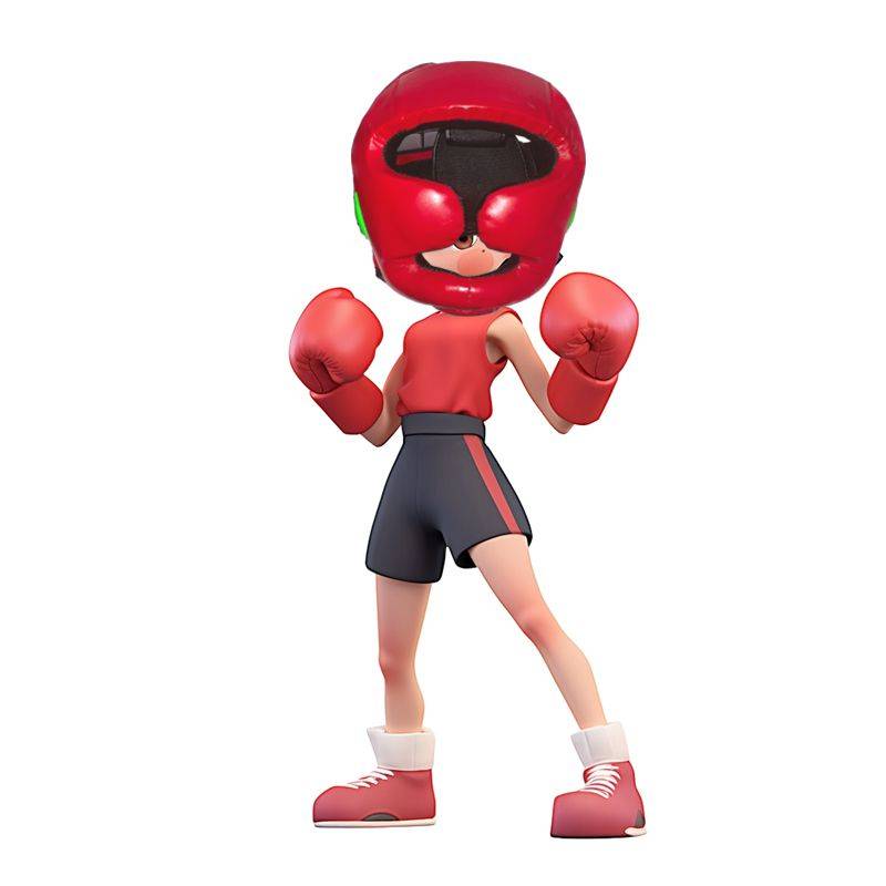 S code (110-140cm) plus thick helmet - red