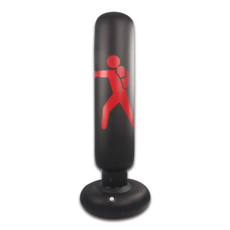 Factory children's inflatable boxing pillars, tumbler, thick family new bag, non -scattering equipment fighting boxing