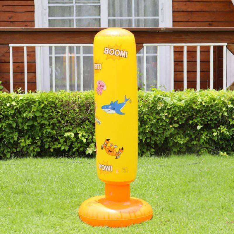 Extra -large fighting boxing does not fall inflatable, felling pyromonatically, home gas bag toy new thickened thick