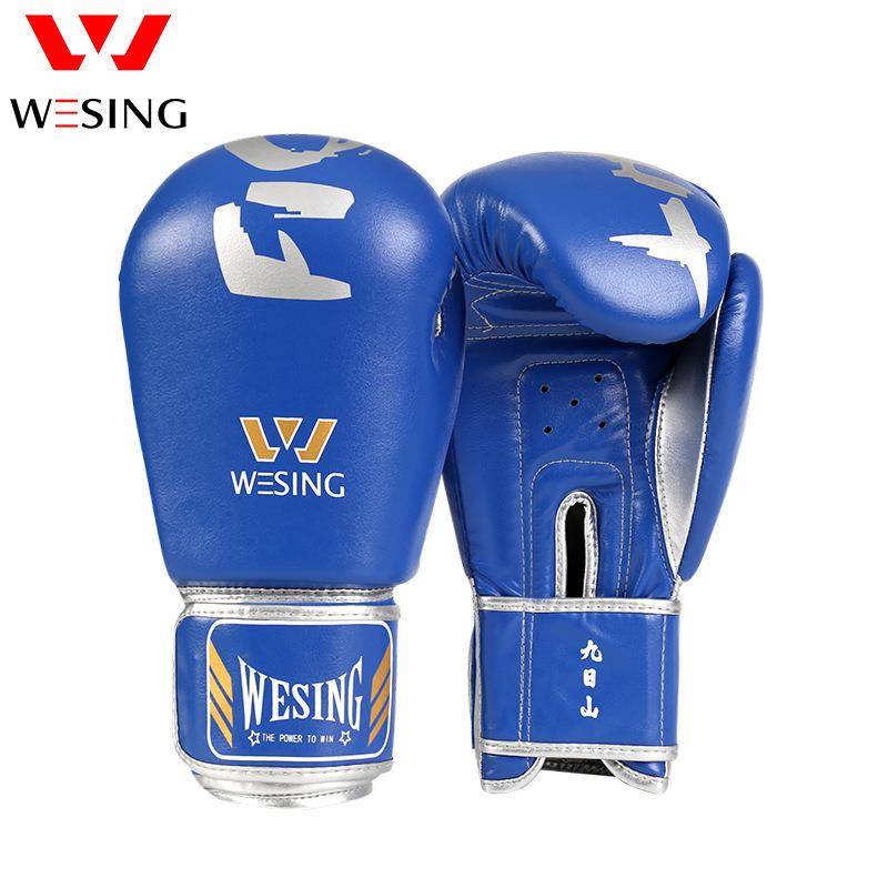 Nine -day Mountain Boxing Gloves Adult Fighting Glum Children Sanda Training Boxing Products Gangs Gloss Cross -border Classification