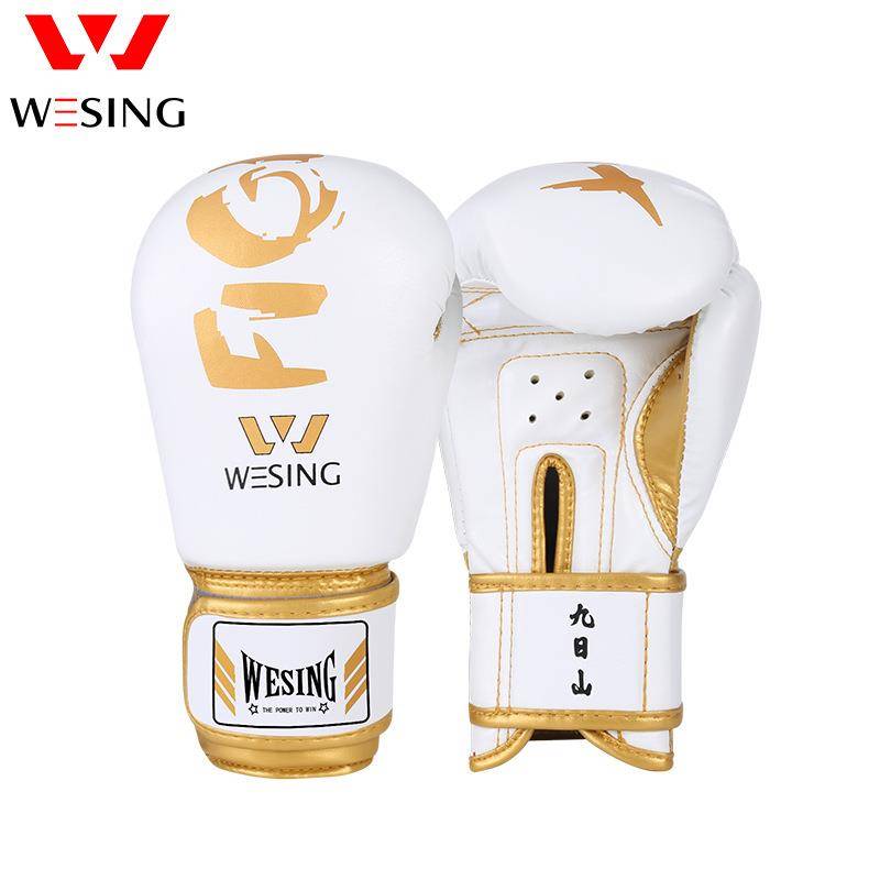 Nine -day Mountain Boxing Gloves Adult Fighting Glum Children Sanda Training Boxing Products Gangs Gloss Cross -border Classification