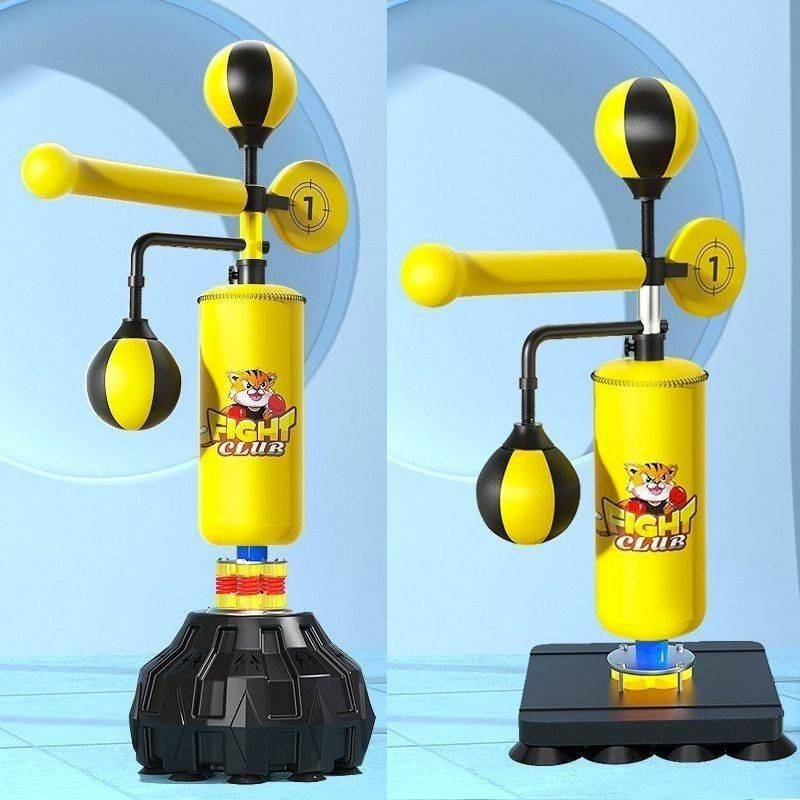Boxing reaction target household vertical sandbag speed ball children adult rotation Taekwondo training will not renew