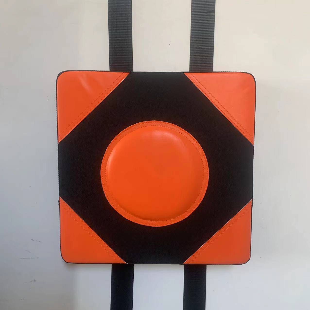 High-to-heavy orange and black wall targets, single-adult one-man, wall-free