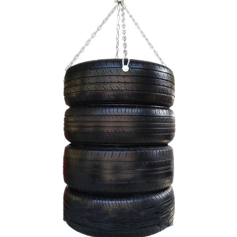 Tire sandbags to enhance the ability of the tire sandbags to train gym martial arts gyms